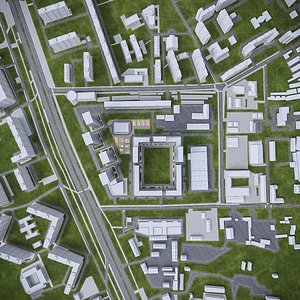 Urban Area 02 3D model