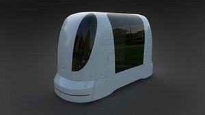 3D self-driving shuttle model