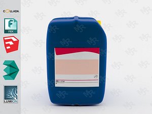 bidon plastic bottle model