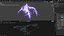 Lightning Bolt Generator Slow Motion Animated For Blender