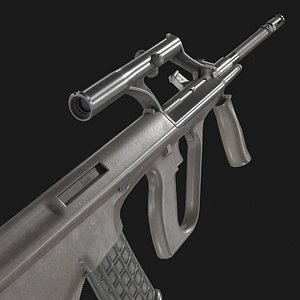 steyr aug a1 assault rifle 3D