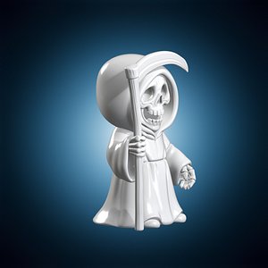 Grim Reaper Incense Burner 3D Print Model 3D