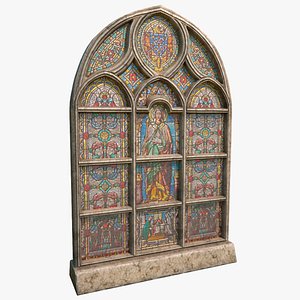 Stained Glass Window 3D