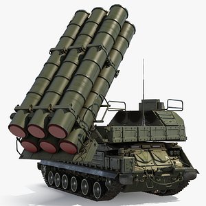 Buk M3 Russian Medium Range Air Defense Missile System