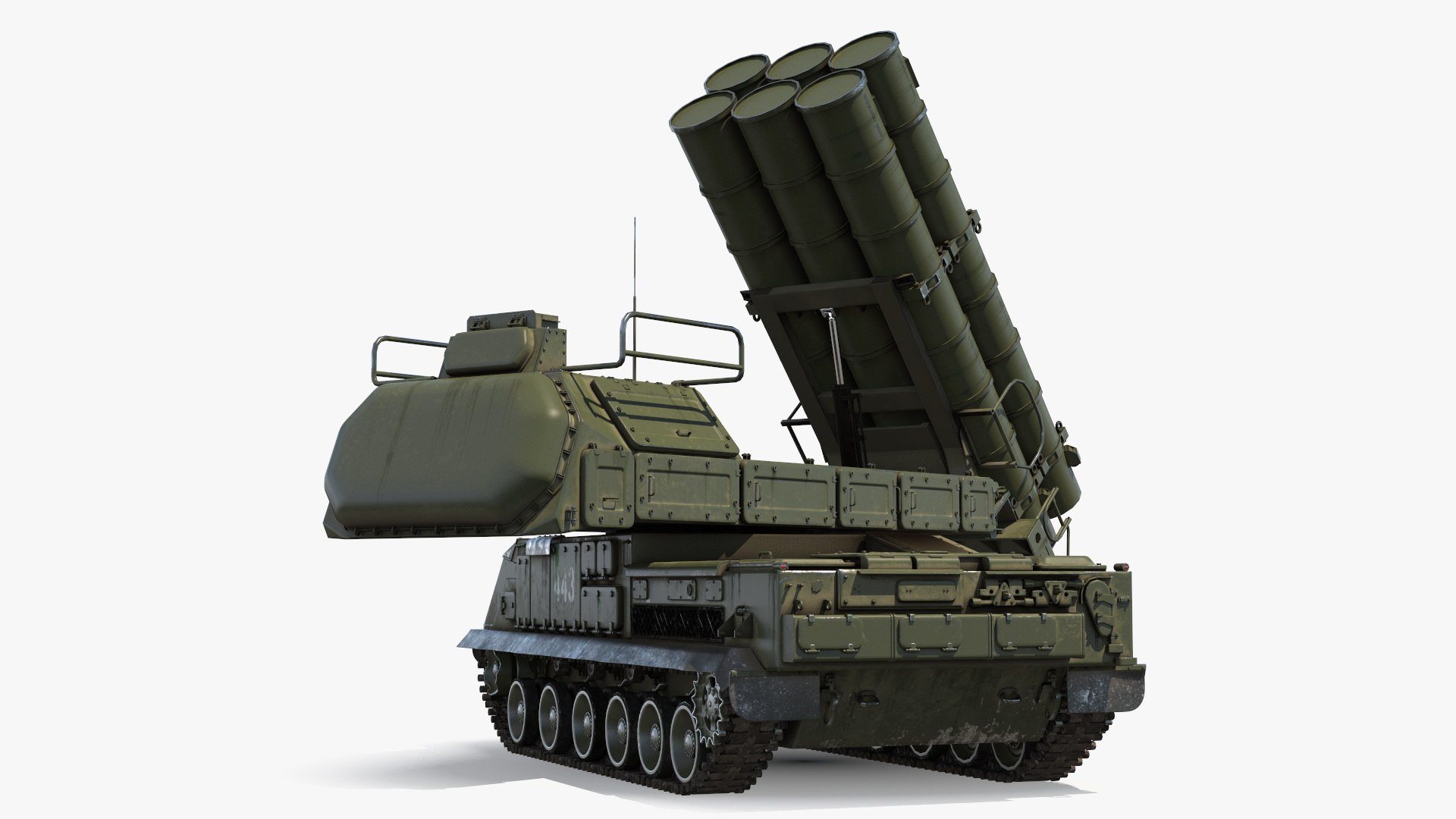 3D Model Buk M3 Russian Medium Range Air Defense Missile System ...