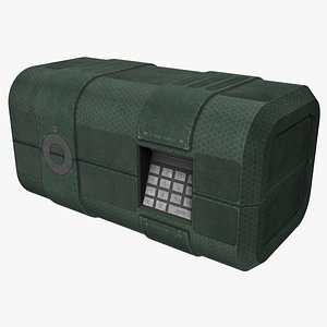 3d model of portable security case