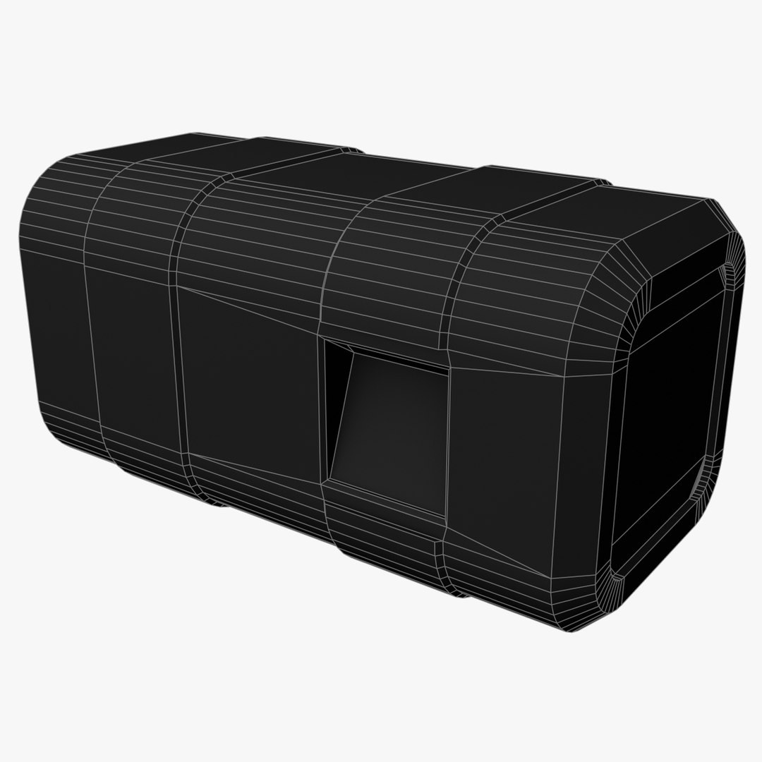 3d model of portable security case