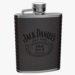 flask alcohol 3D model
