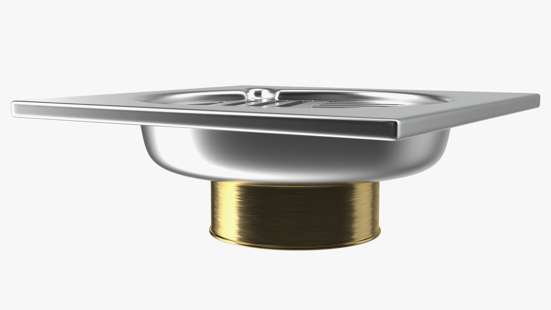 Stainless Shower Drain 3D model - TurboSquid 2037631