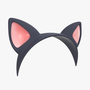 3D headband cat ears