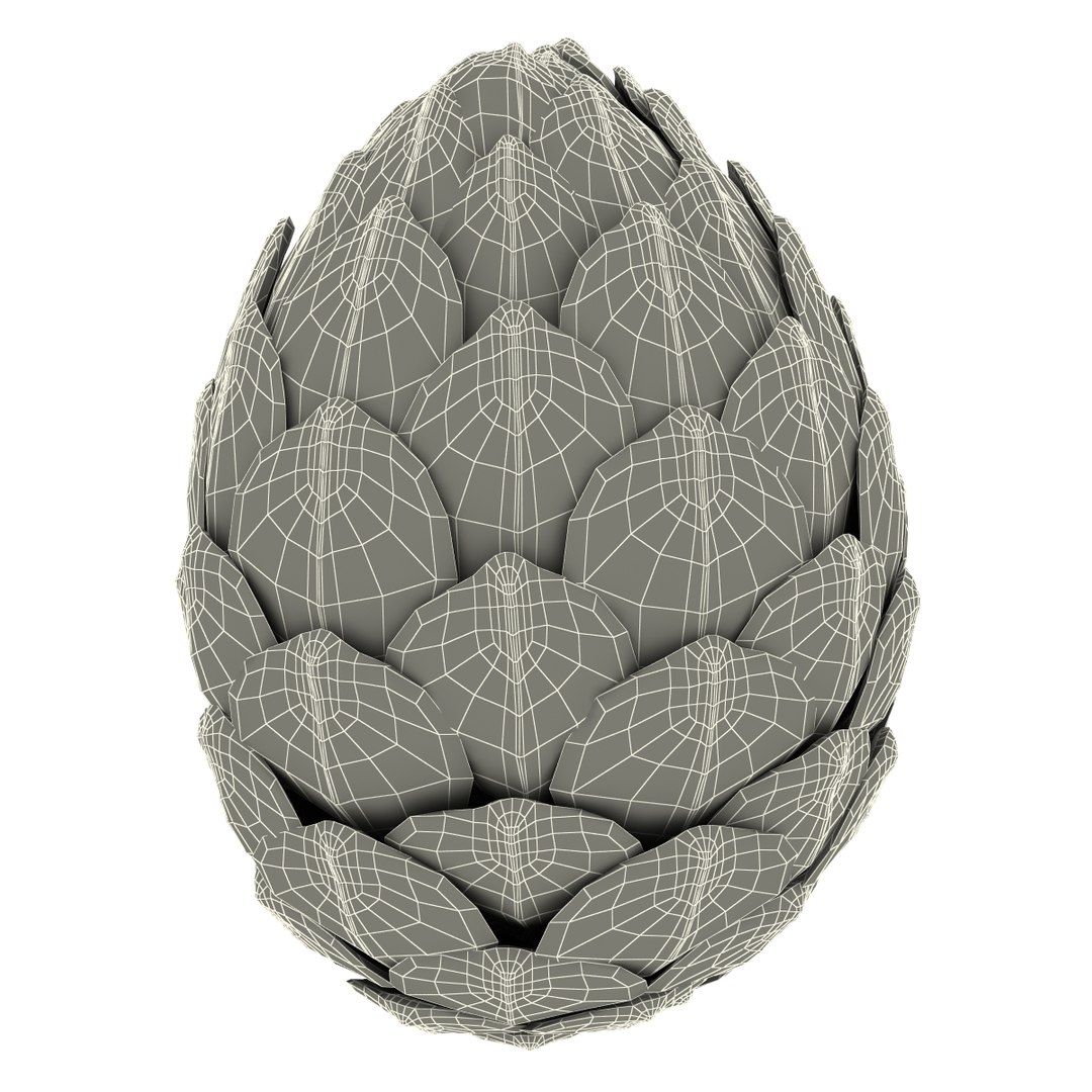 3ds Max Fir Cones