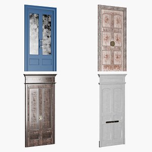 Door collection 2  28 pieces model