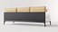 현대 소파 탄소 섬유 및 직물 3D 모델