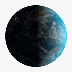 Photorealistic Earth 32K with Atmosphere