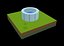 Low Poly kleine Farm