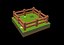 Low Poly kleine Farm