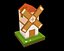 Low Poly kleine Farm