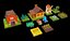 Low Poly kleine Farm