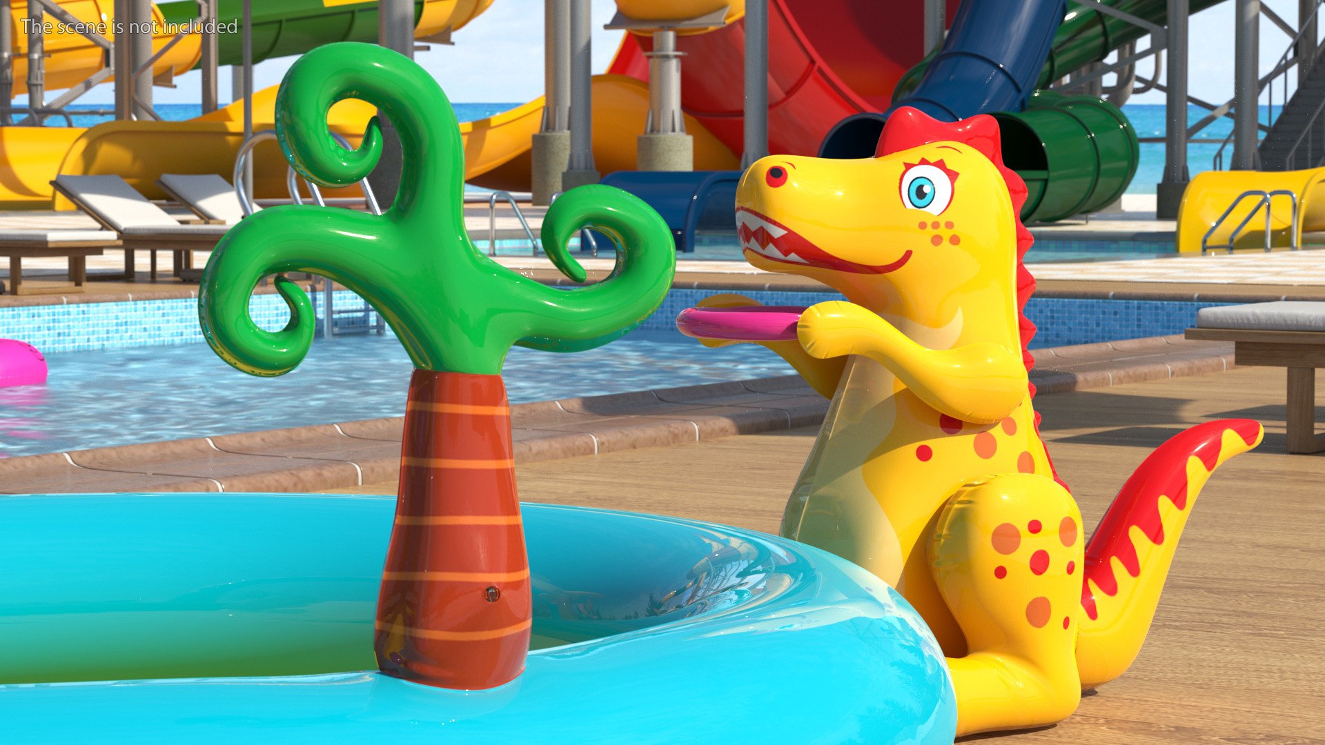 Dinoland Inflatable Play Center model TurboSquid 1993706