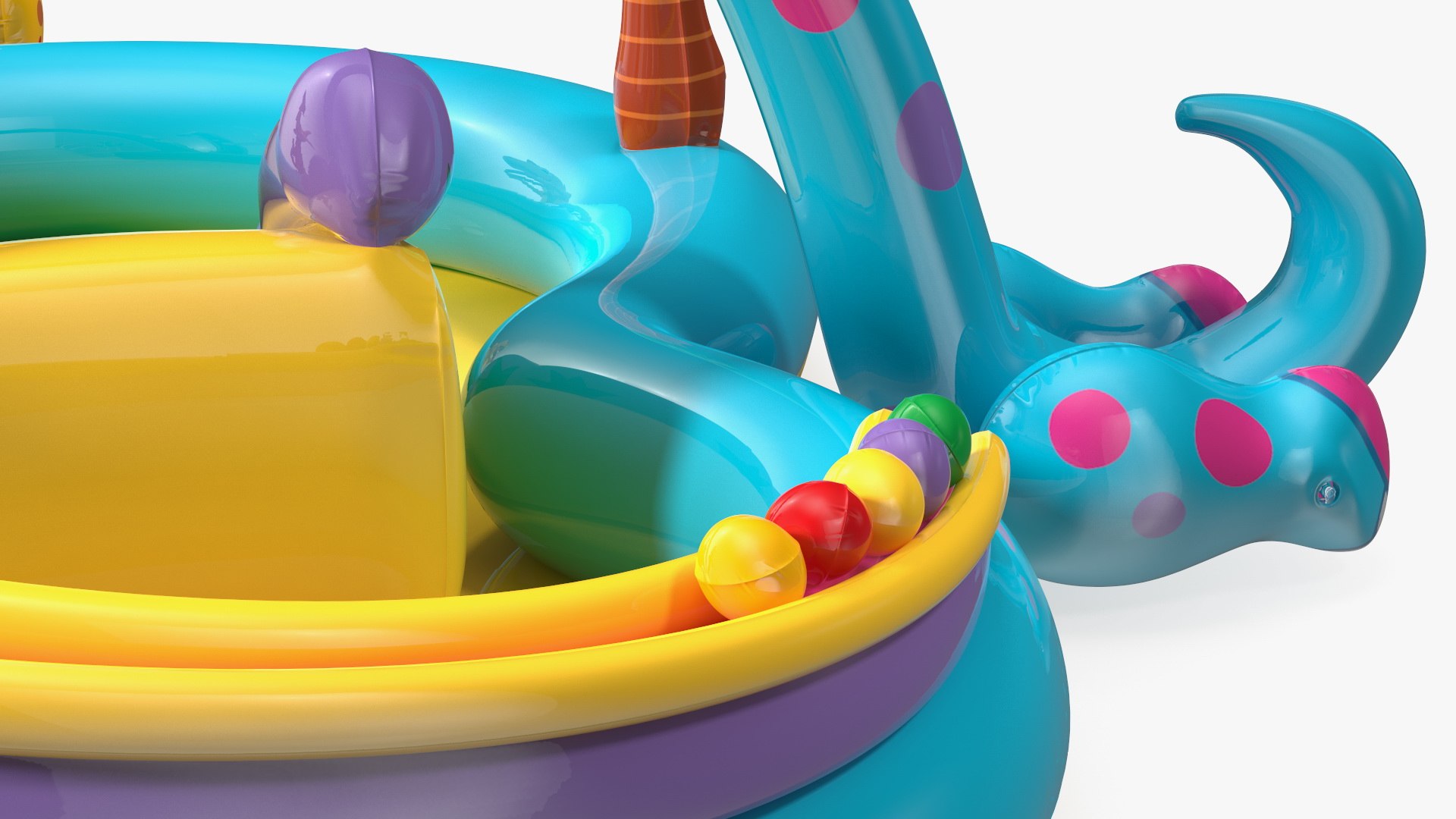 Dinoland Inflatable Play Center model TurboSquid 1993706