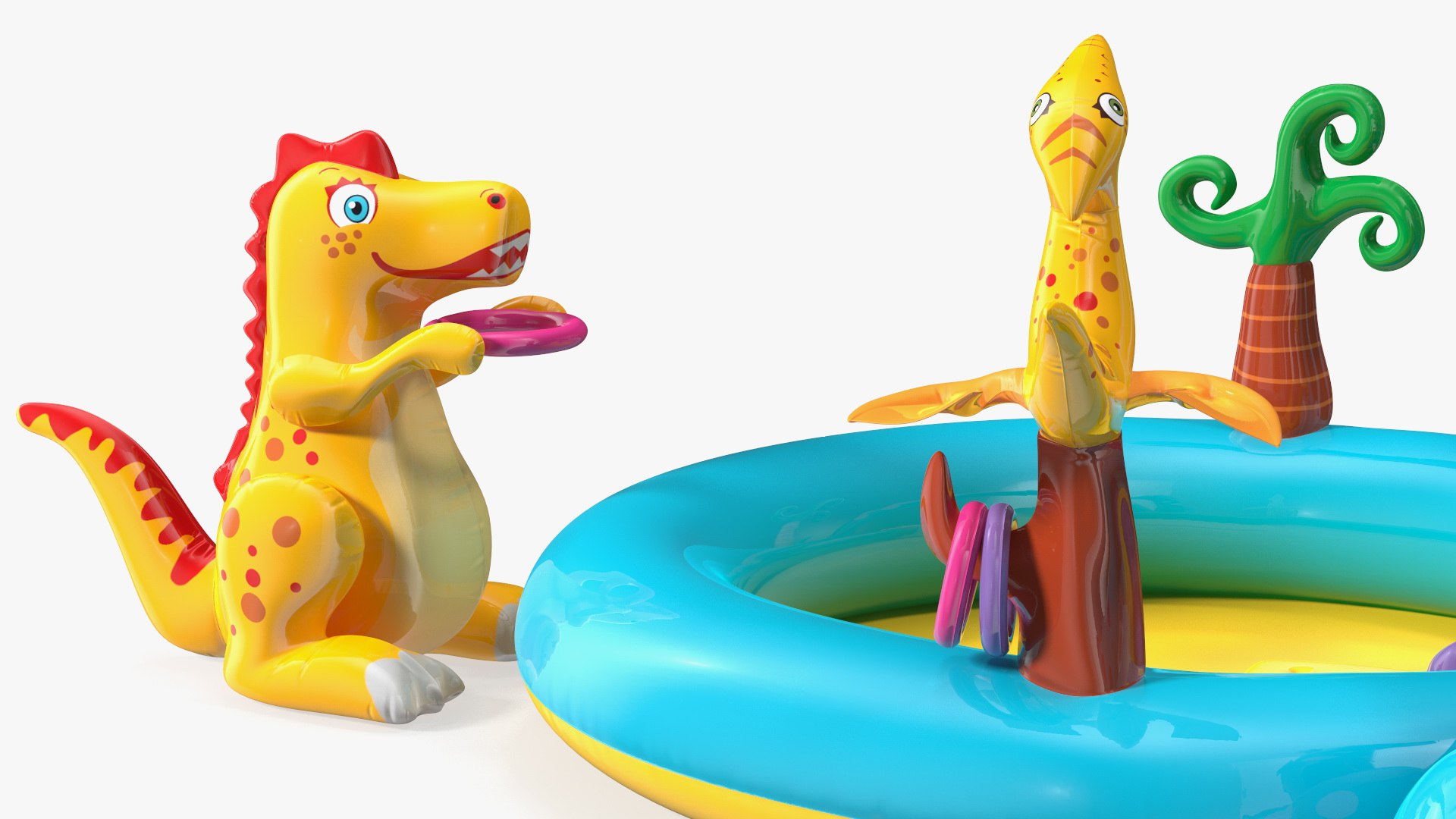 Dinoland Inflatable Play Center model TurboSquid 1993706