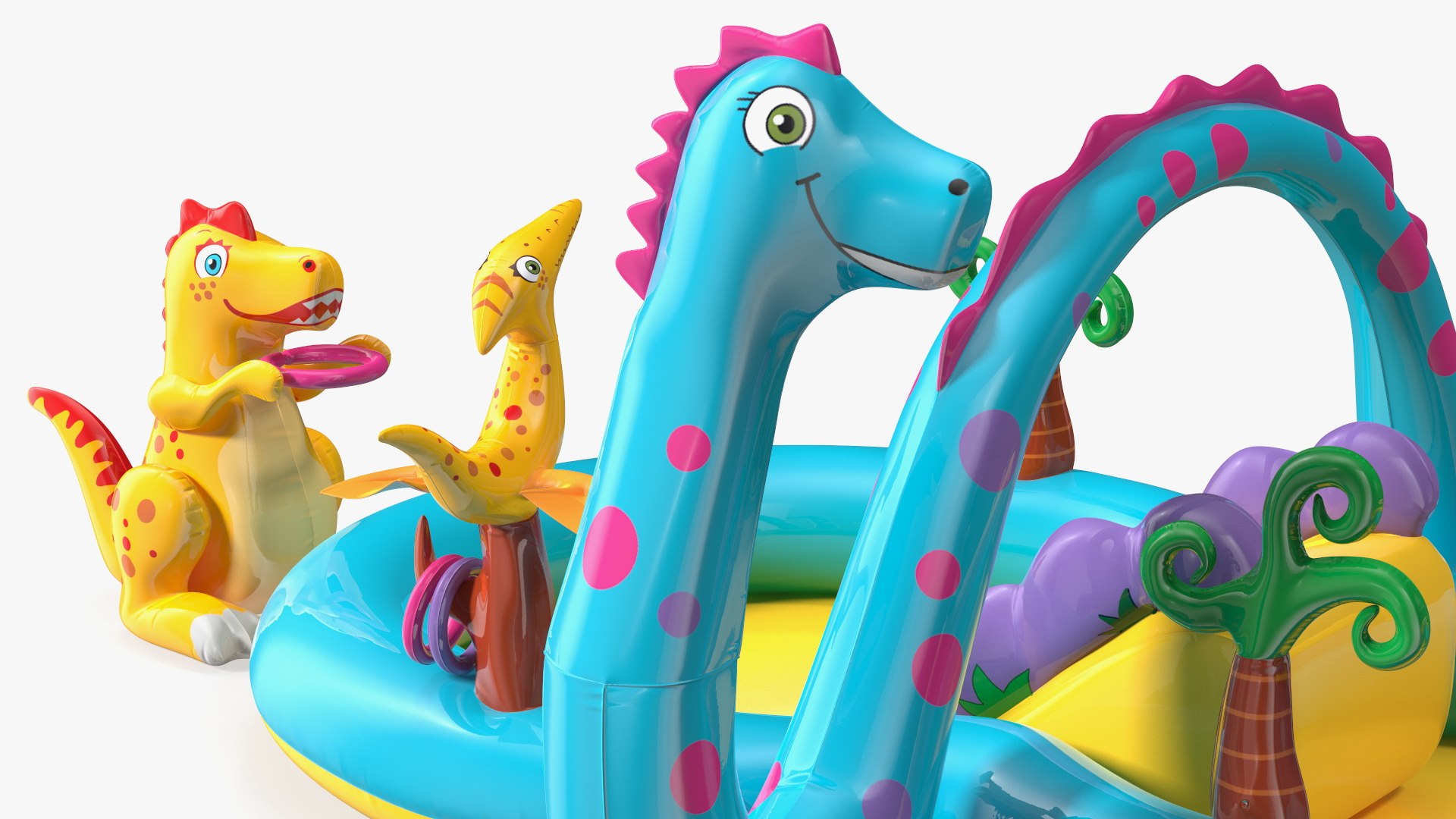 Dinoland Inflatable Play Center model TurboSquid 1993706