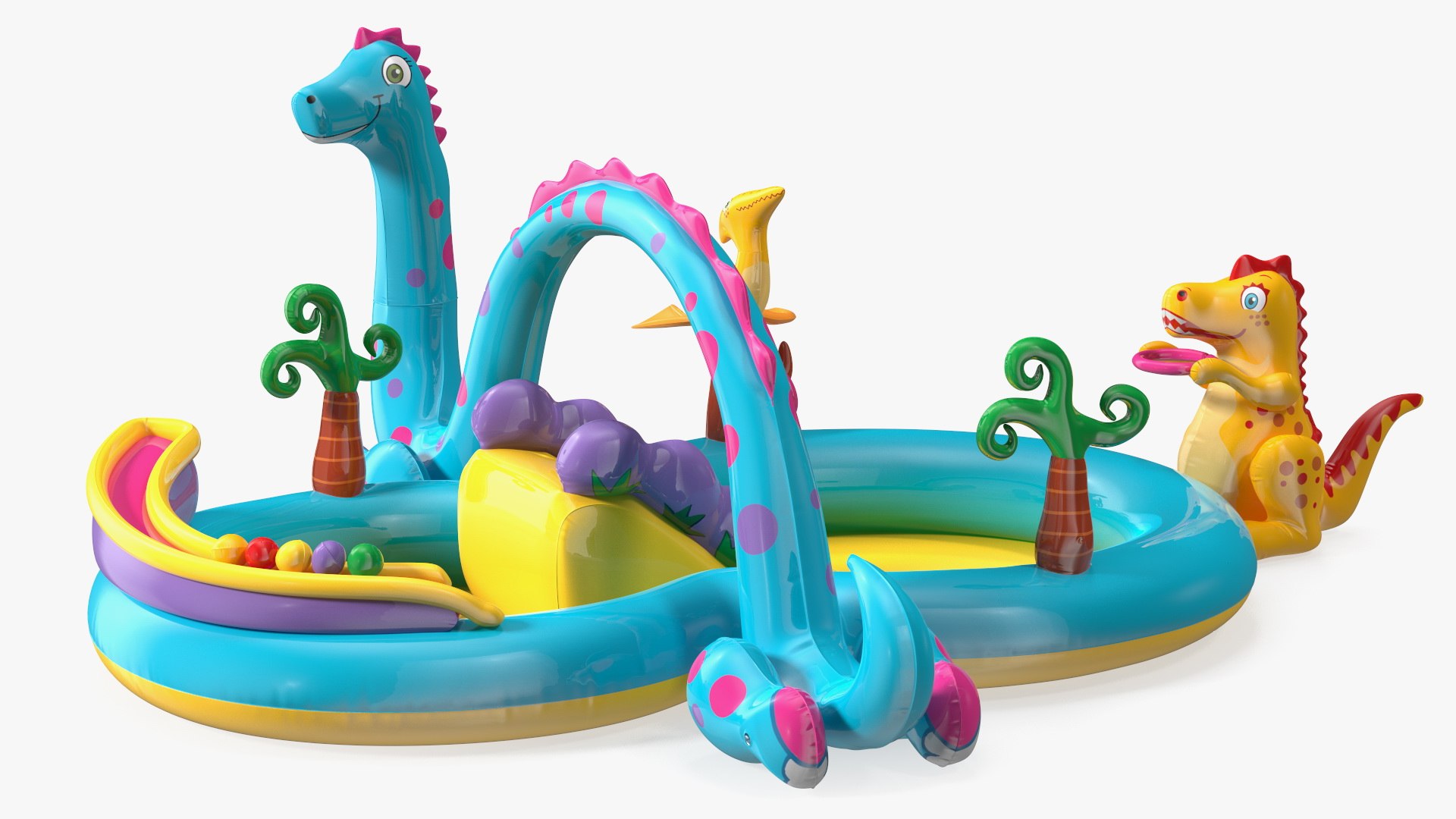 Dinoland Inflatable Play Center model TurboSquid 1993706
