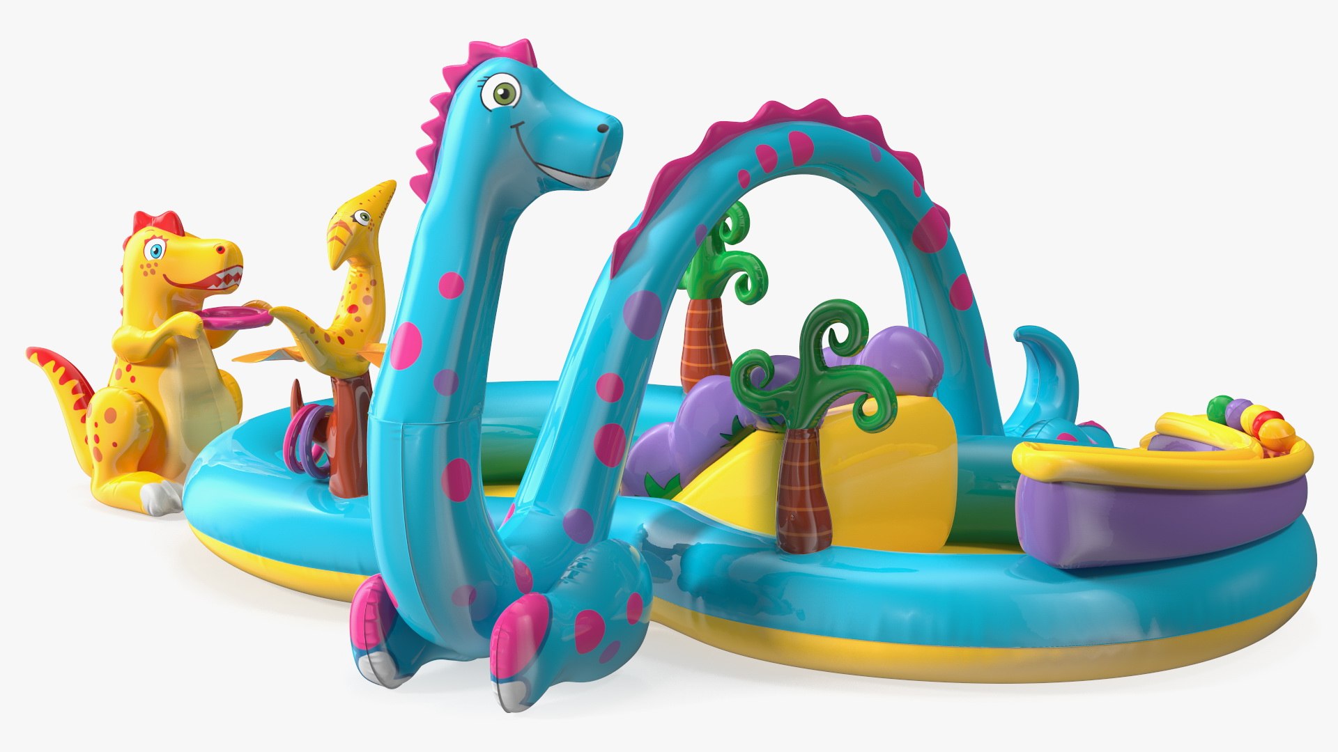 Dinoland Inflatable Play Center model TurboSquid 1993706