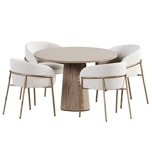3D Dining Set 264 model