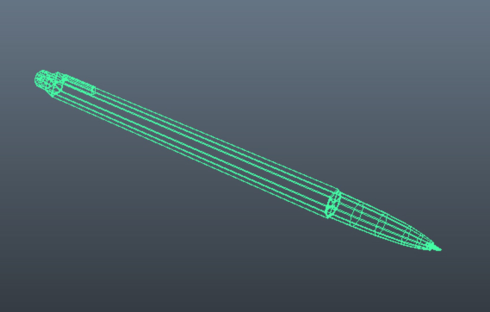 Simple Pen 3d Obj