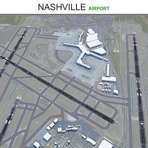 Nashville Airport 3D model