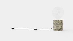 Marble Table Lamp Green Marble pattern model