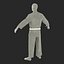 Karate Fighter Rigged per Cinema 4D
