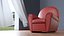 Sillón de cuero Vanity Fair