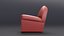 Sillón de cuero Vanity Fair