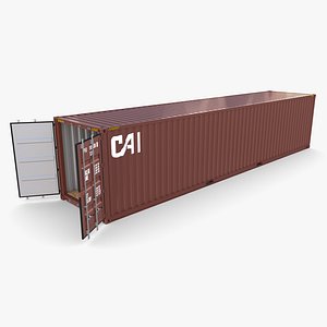 40ft Shipping Container CAI v1 3D model