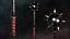 pack medieval weapons blunt 3D model