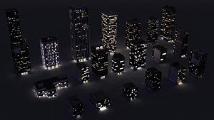 20 RT Buildings Night