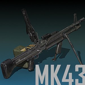 Mk-43 Mod 0 machine gun