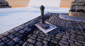3D-Scanned Fountain Set