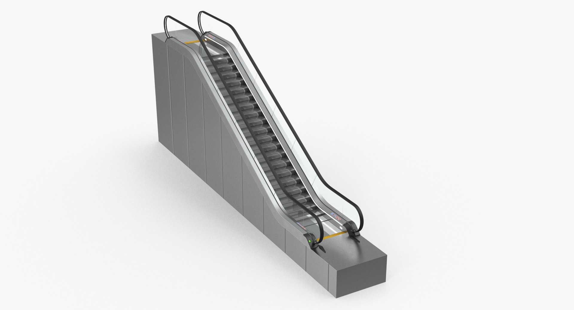 Stair Lift Escalator 3D model preview