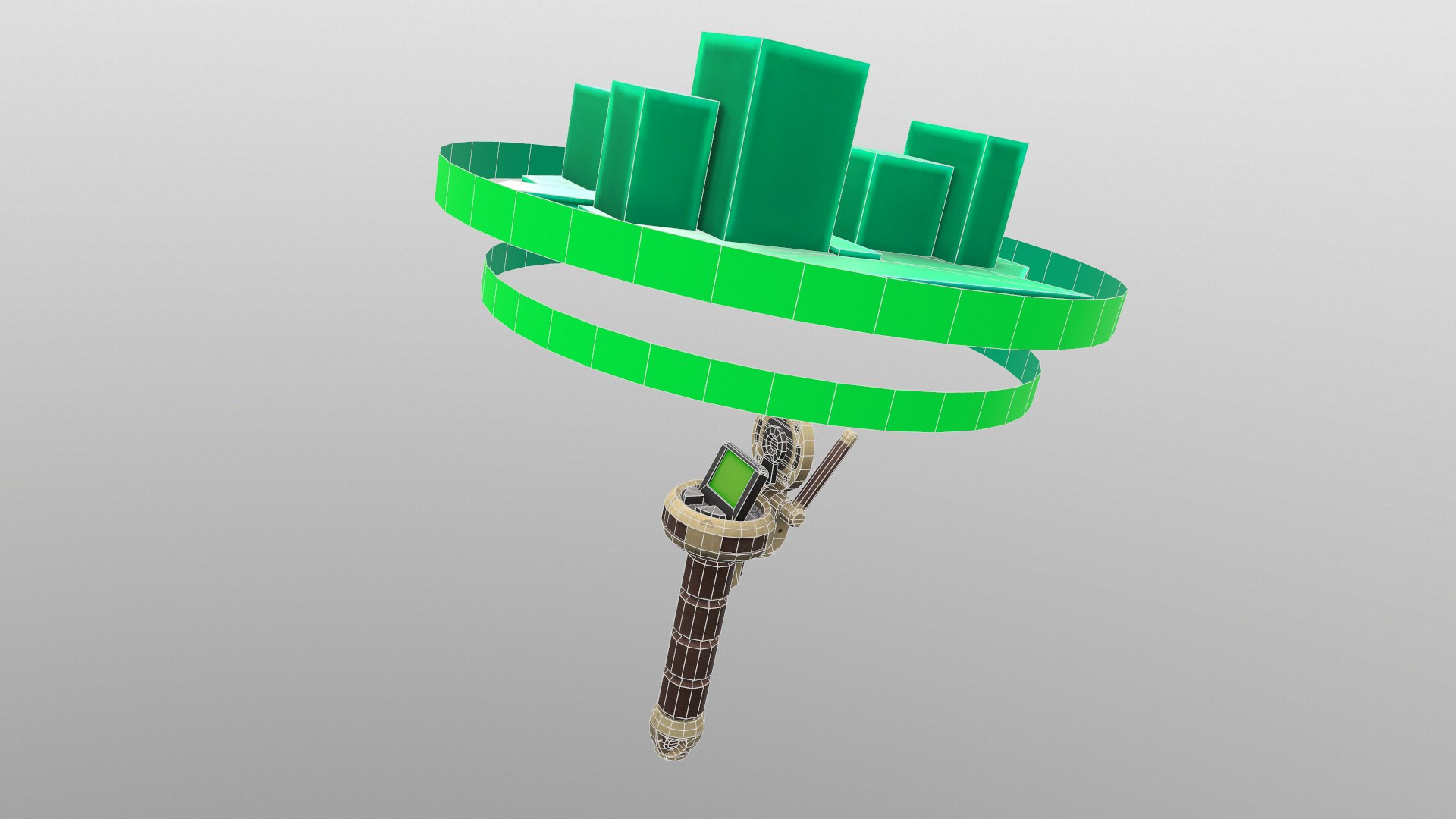 3D Area Attack Weapon Level 2 - TurboSquid 2186404