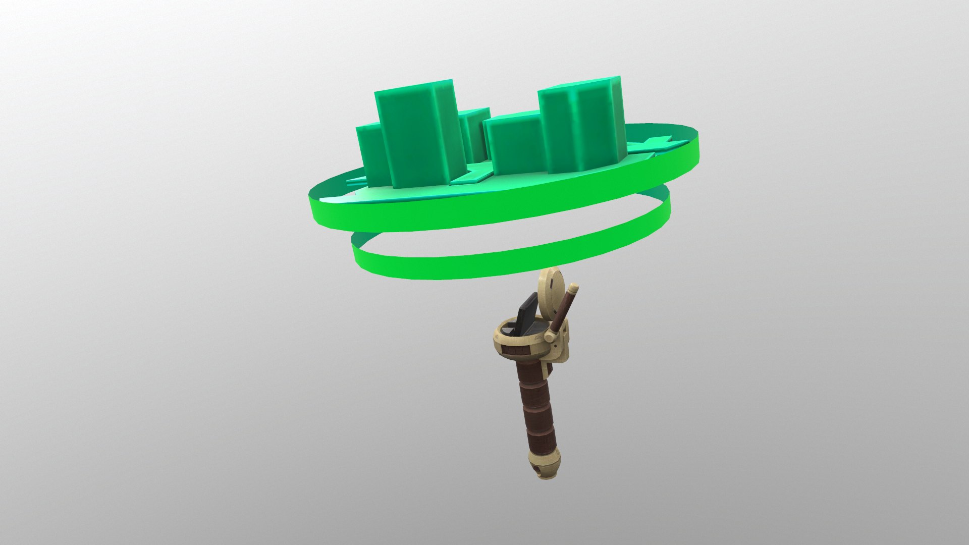 3D Area Attack Weapon Level 2 - TurboSquid 2186404