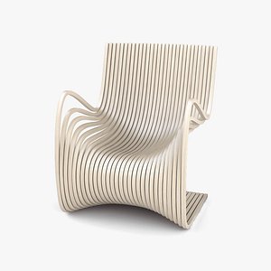Piegatto Pipo Chair 3D model