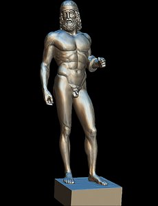 bronzo di riace lowpoly