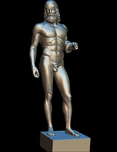 bronzo di riace lowpoly
