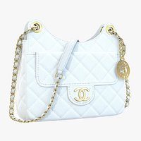 Chanel Hobo Bag Black Leather