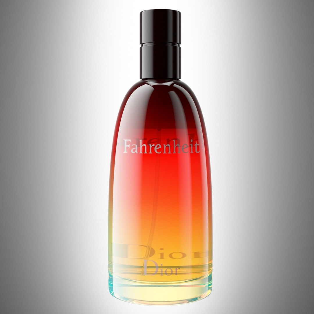 fahrenheit perfume model - TurboSquid 1330041
