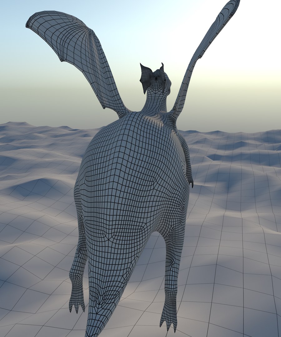 Dragon Model - TurboSquid 1567594