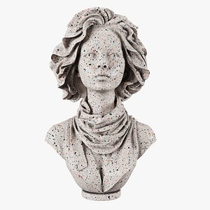 3D Female bust model